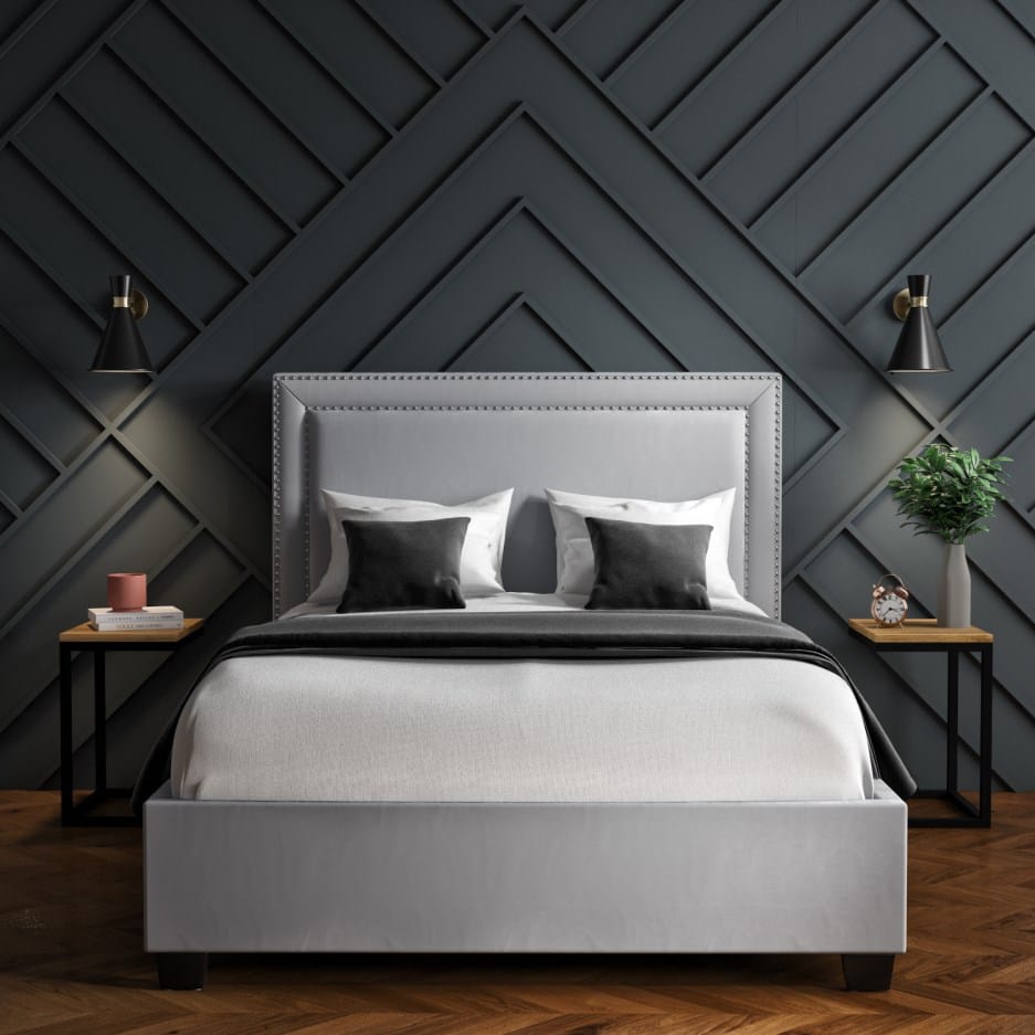 Elegance Studded Luxury Designer Bed - Image 13