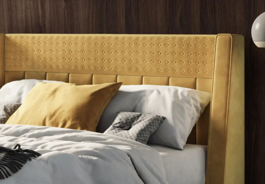 Hiero Designer Winged Bed - Image 5
