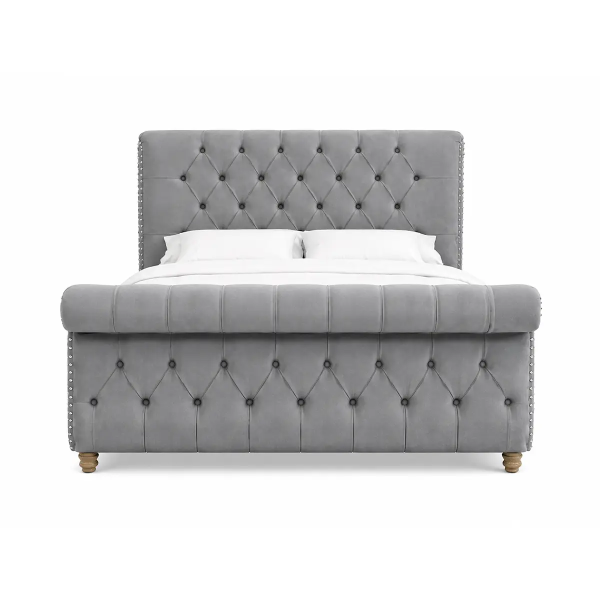 Vintage Chesterfield Bed - Image 6