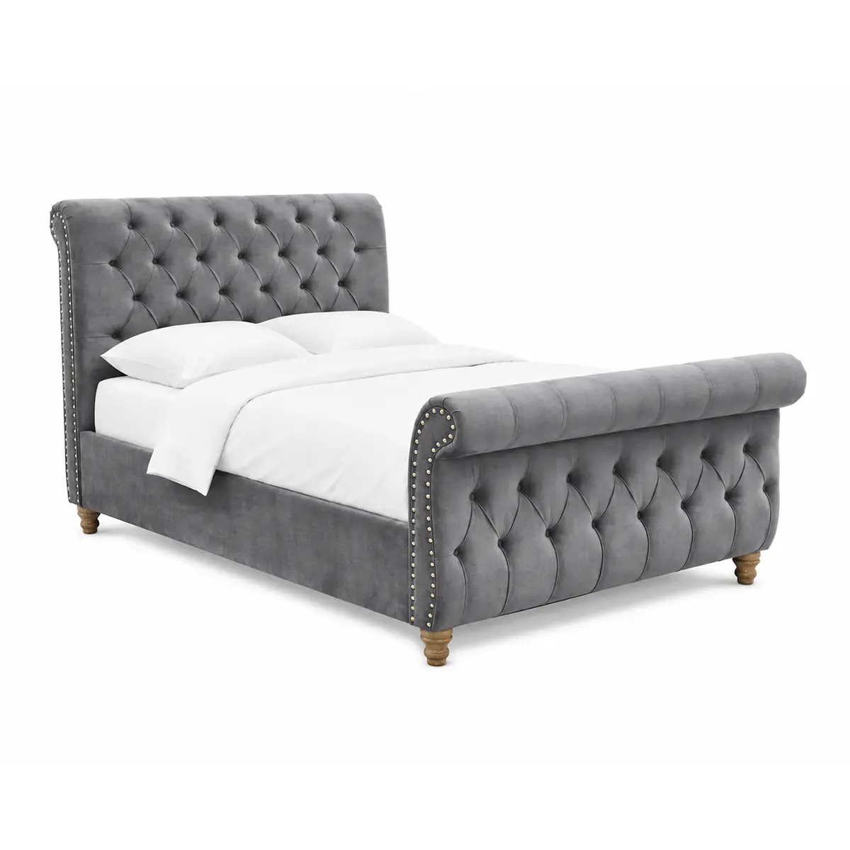 Vintage Chesterfield Bed - Image 5
