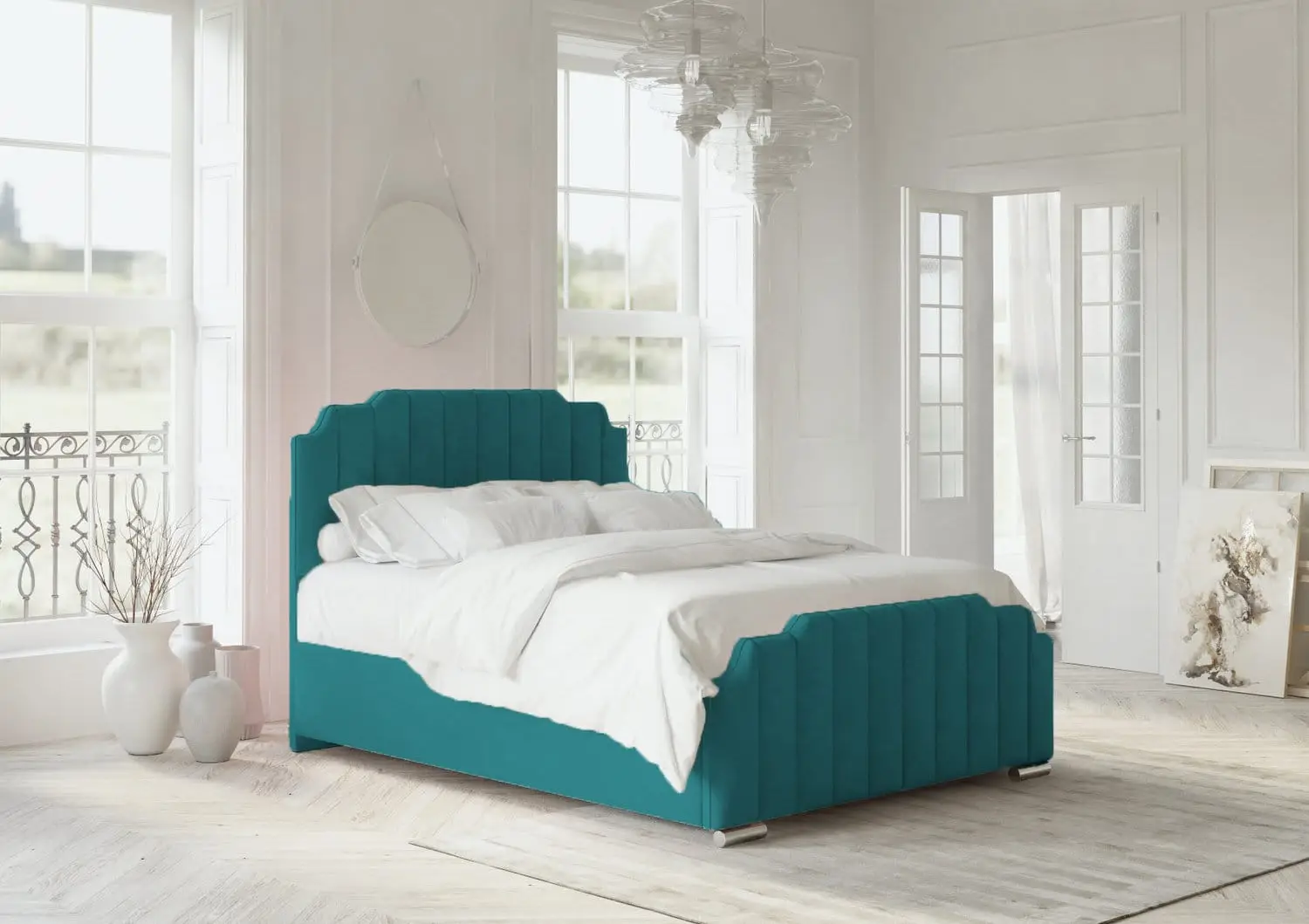 Rossoni Art Deco Bed - Image 17