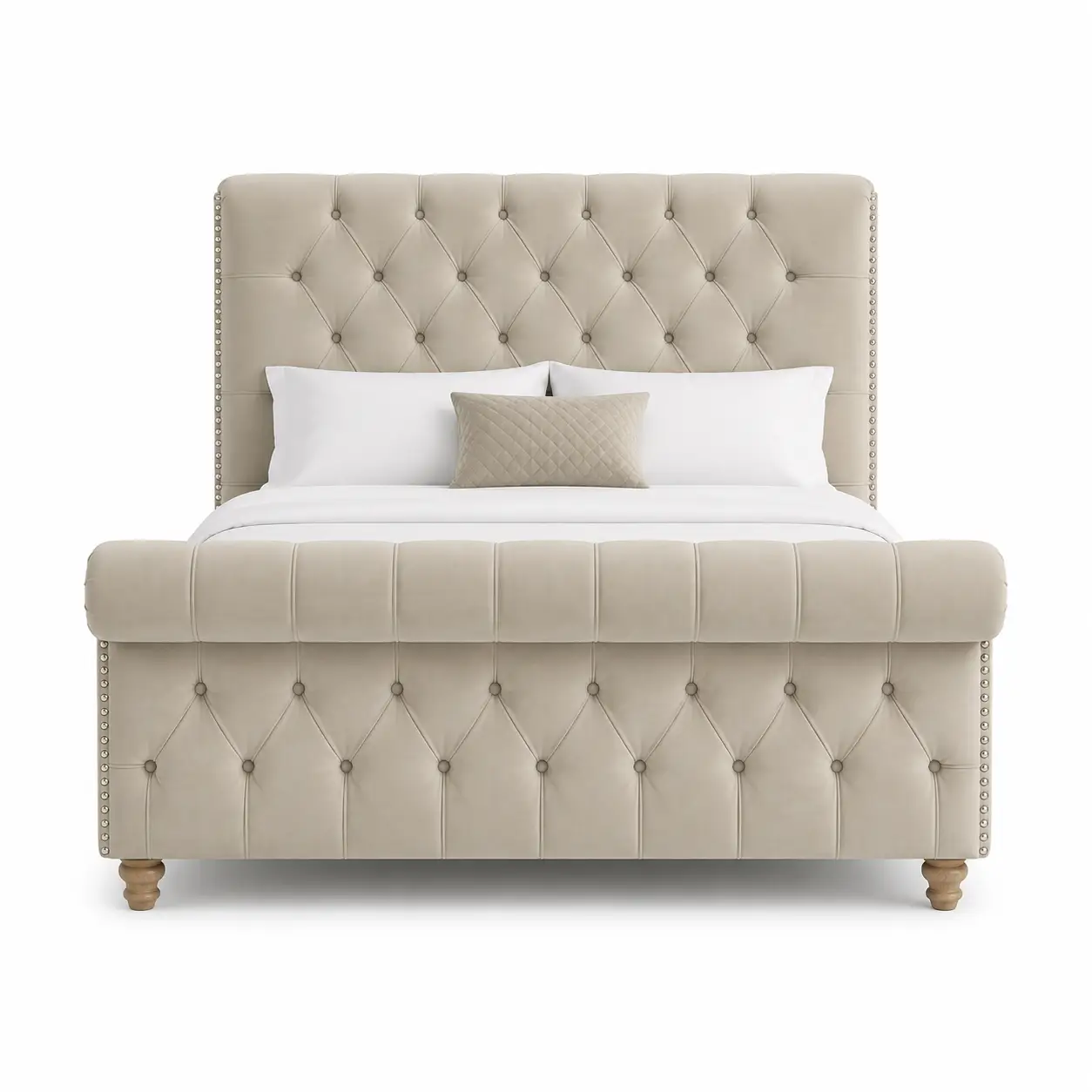 Vintage Chesterfield Bed