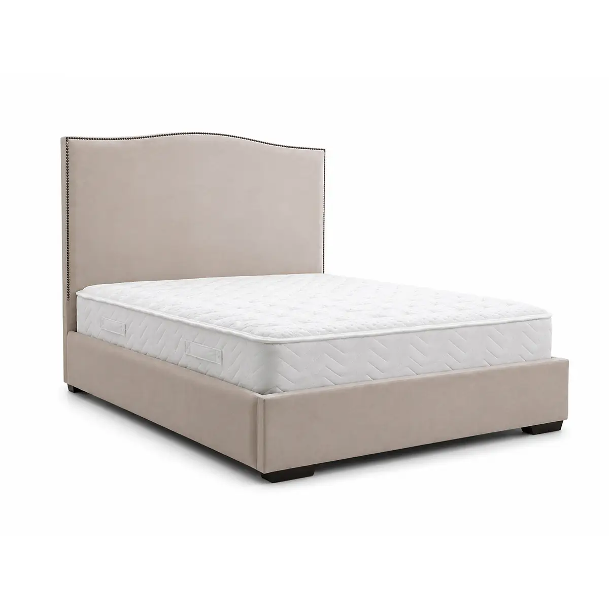 Elegance Curved Studded Luxury Designer Bed - Image 2